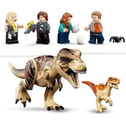 LEGO Jurassic World 76948 T. rex & Atrociraptor Dinosaur Breakout Dino 466pcs