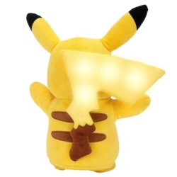 Pokemon Electric Charge Pikachu 11' Plush Lights Sounds Motion 30+ Reactions Toy