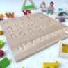 Wooden Montessori Tracing Boards Alphabet Number 2 pcs Set 29cm Educational Toys