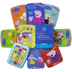 Peppa Pig Me Reader Jr 8 Board Books Library Look & Find Electronic Reader Kids