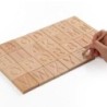 Wooden Montessori Alphabet Tracing Board Single Flash Card Educational Toys