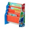 Licensed PJ Masks Kids Sling Bookcase Bedroom Book Storage Shelf Wood Boys