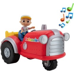 CoComelon Musical Tractor JJ Figure plays Old Macdonald Song Sound Vehicle Toys