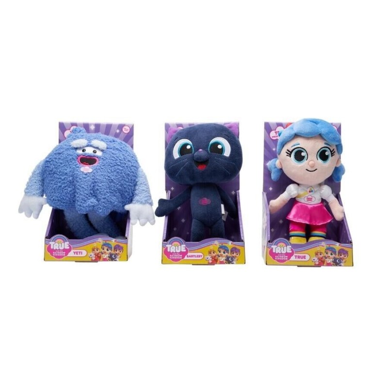 True and The Rainbow Kingdom Talking 9 inch Plush 3pcs True Yeti Bartleby Sound