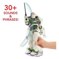 Lightyear Laser Blade Buzz 11.5" Figure Light up Sword + 30 Sounds Toy Kid Gift