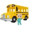 CoComelon Musical Yellow School Bus & JJ Figurine Plays ‘Wheels on The Bus’ Toy