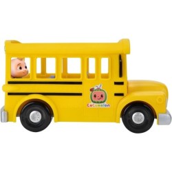 CoComelon Musical Yellow School Bus & JJ Figurine Plays ‘Wheels on The Bus’ Toy