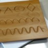 Wooden Montessori Tracing Boards Alphabet Number 2 pcs Set 29cm Educational Toys