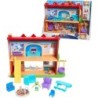 Muppets Babies School House Playset + Kermit Figure Toy 2 Sided Play Toy Gift