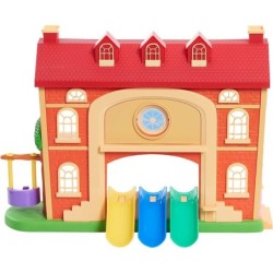 Muppets Babies School House Playset + Kermit Figure Toy 2 Sided Play Toy Gift