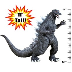 Godzilla 11" Inch Vinyl Figure 2004 Final Wars Movie Playmates Toy 28cm Gift 4+