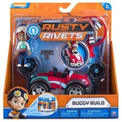 Nickelodeon Rusty Rivets Ruby’s Buggy Build Me Rivet System Vehicle Toy New Boys