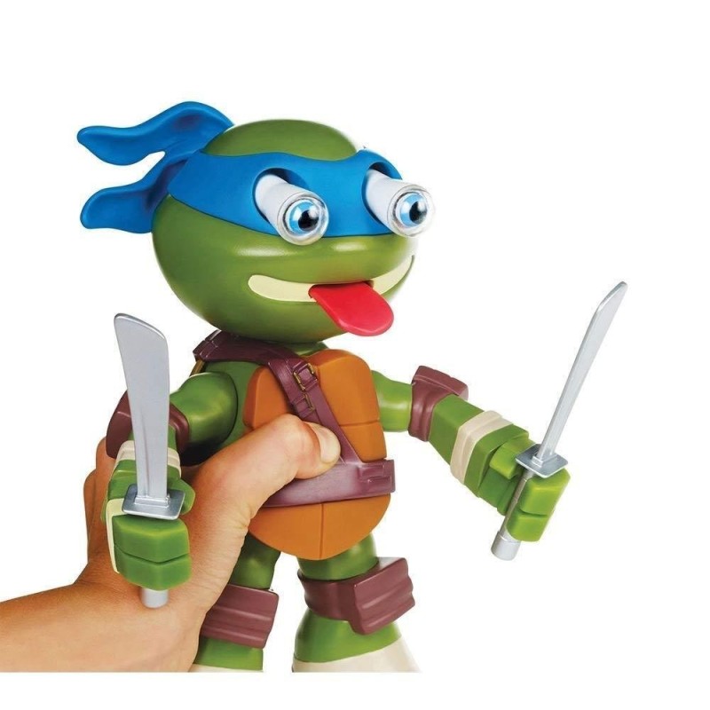 Teenage Mutant Ninja Turtles Half-Shell Heroes Squeeze Em's Leo *burping Sound