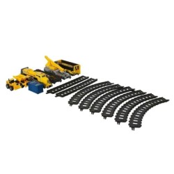 Caterpillar CAT Construction Iron Diesel Train Motorized 84 cm track 15pcs Toys