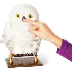 Harry Potter Enchanted HEDWIG Owl Interactive Plush Hogwarts Sound Movement Toys