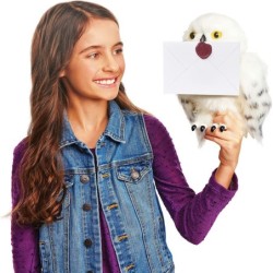 Harry Potter Enchanted HEDWIG Owl Interactive Plush Hogwarts Sound Movement Toys